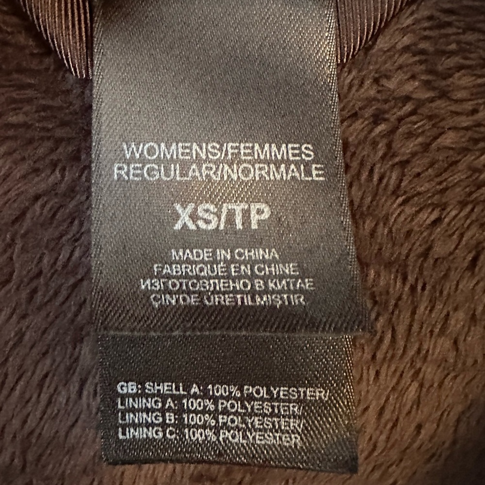 The North Face Dark Brown Plush Jacket - Picture 4 of 6